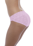 Halo Lace Brief Sweet Pink