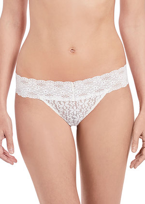Halo Lace Thong Ivory Halo Lace  Ivory
