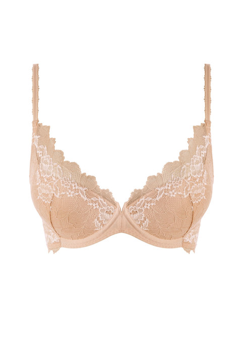 Buy Latte Nude Recycled Lace Full Cup Comfort Bra - 36A, Bras