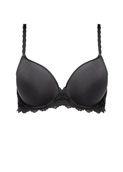 Lace Perfection Charcoal Contour Bra from Wacoal