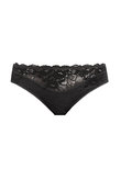 Lace Perfection Slip Charcoal