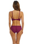 Lace Perfection Brief Red Plum