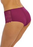 Lace Perfection Shorty Red Plum
