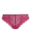 Lace Perfection Tanga Red Plum