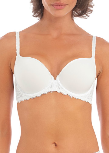 Halo Lace Nude Moulded Bra from Wacoal