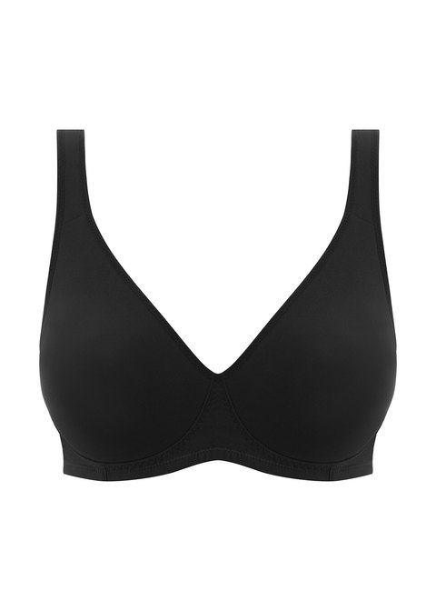 WACOAL, HB4310 Soft Wire Mold Cup Bra, Color : Black (BL), Size : B75